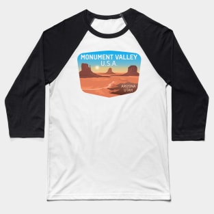 Monument Valley Baseball T-Shirt